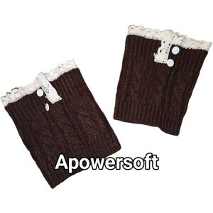 Cable Knit Boot Cuff